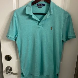 Teal Ralph Lauren polo shirt